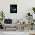 thumbnail image 3 of Stupell Industries Holding Moon with Moths Animals & Insects Painting Gold Floater Framed Canvas Art Print Wall Art, 25 x 31, 3 of 10
