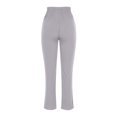 thumbnail image 4 of Sakmal Womens Pants Business Casual Work Chinos Slim Straight Trousers High Waisted Gray Plain Full Length Pants, 4 of 8
