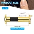 thumbnail image 2 of Uxcell Door Viewer Peephole for Enhanced Security in Homes, Offices, and Hotels Gold 45-75 mm, 2 of 7