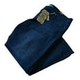 thumbnail image 2 of Flypaper Men’s Big & Tall Bootcut Blue Jeans Regular Fit Mens Work Pants Dark Wash, 2 of 2