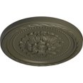 thumbnail image 3 of Ekena Millwork 11 1/2"OD x 1"P Palmetto Ceiling Medallion, Hand-Painted Witch Hazel, 3 of 7