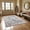 Light Blue, variant on HOOBRO 6' x 9' Washable Non-Slip Area Rug, Boho Vintage Low-Pile, Light Blue