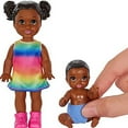 thumbnail image 4 of Bundle of Barbie Skipper Babysitters Inc Siblings Sets - GFL32 and GFL33 - Includes 2 Sets - 1 Set of Brothers and 1 Set of Sister and Brother - African American, 4 of 9