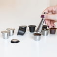 thumbnail image 3 of Herramienta de Llenado de Sabotaje material acero Inoxidable Compatible con de , Cápsula Reutilizable Recargable para Presionar Mol Yotijar  Tamper de café de acero inoxidable, 3 of 10