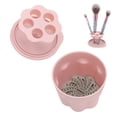 thumbnail image 4 of Cuenco de limpieza de brochas de maquillaje Amonsee TPR Rosa, 4 of 8