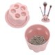 thumbnail image 1 of Limpiador de Brochas ANGGREK Taza de Limpieza de Brochas de Maquillaje Rosa, 1 of 8