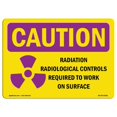 thumbnail image 1 of SignMission OS-CR-A-1824-L-10201 18 x 24 Po Avertissement Signe de Rayonnement - Radioactivité avec Symbole, 1 of 1