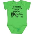 thumbnail image 3 of Inktastic So I'm Little, but I'm Gonna to Be a Big Brother Boys Baby Bodysuit, 3 of 5