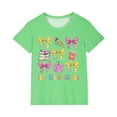 thumbnail image 2 of Xihbxyly Camiseta para Niño, Bonita Camiseta de Mangas Abullonadas, Estampado "100 Días de Colegio", Informal, Ideal para Verano, Ideal para Combinar con Cualquier Atuendo, Ideal para Viajes, Fiestas, 2 of 6