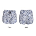 thumbnail image 3 of Logiee sea animals Print Women 2 in 1 Running Shorts,High Waisted Athletic Shorts,Gym Workout Shorts with Liner Pockets-X-Large, 3 of 7