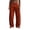 08#Ginger, variant on Men's Baggy Sweatpants Solid Color Wide Leg Lounge Pants Drawstring Waist Loose Fit Jogging Sweat Pants with Pockets