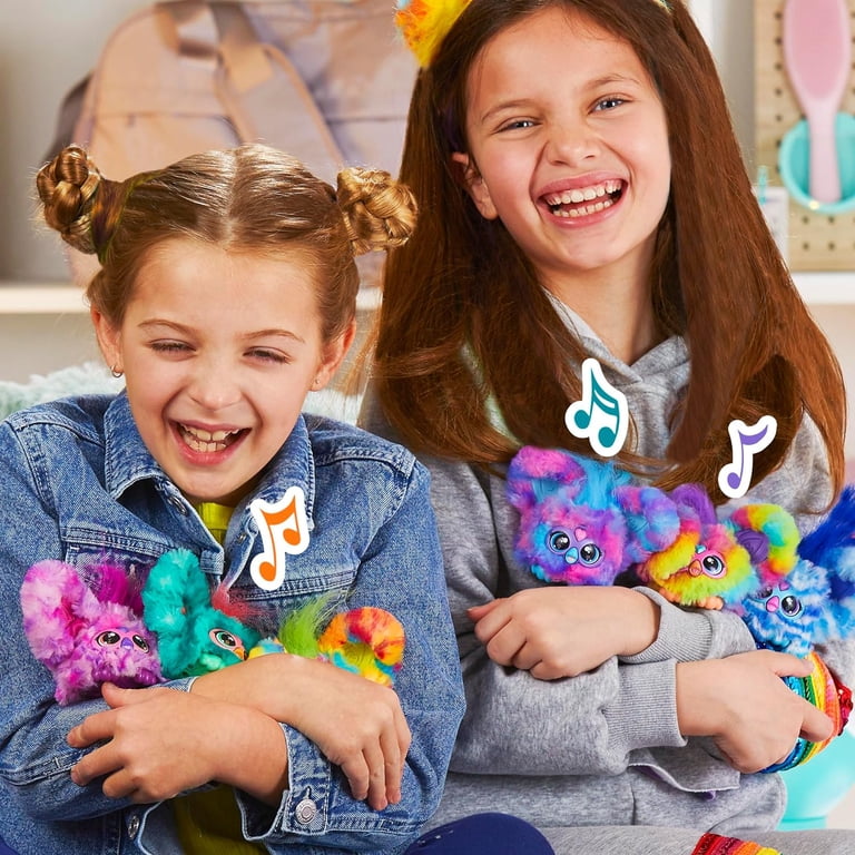 Hasbro Furby Furblets Mini Friends Mello-Nee, Hip-Bop and Pix-Elle, Mini Electronic Toy