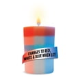 thumbnail image 3 of Luminite Red, White, and Blue Color Changing Citronella Candle Pillar with LED Lights, 3 of 5