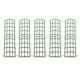 thumbnail image 1 of Conjunto de 5 paneles de plástico de pared artificiales para fondo de Colco Estante de paneles de pared de flores, 1 of 8