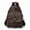 Brown, variant on PRIYAL PU Casual Backpack,Men Women Casual Leather Laptop Backpack，Daily Commuter Leather Backpack，Work Bag