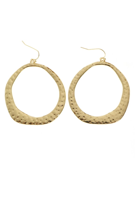 Dangle-Earrings Gold-Tone