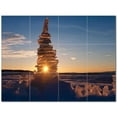 thumbnail image 1 of Sunset Picture Ceramic Tile Mural Kitchen Backsplash Bathroom Shower 405962-S43, 1 of 3