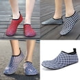 thumbnail image 2 of Sonducket 1 par de zapatos de agua elásticos para buceo, vela, natación, Yoga, Fitness, calcetín descalzo, zapatillas de deporte para exteriores, Tacos atléticos Gris oscuro 46/47 Sonducket OD023242-23, 2 of 6