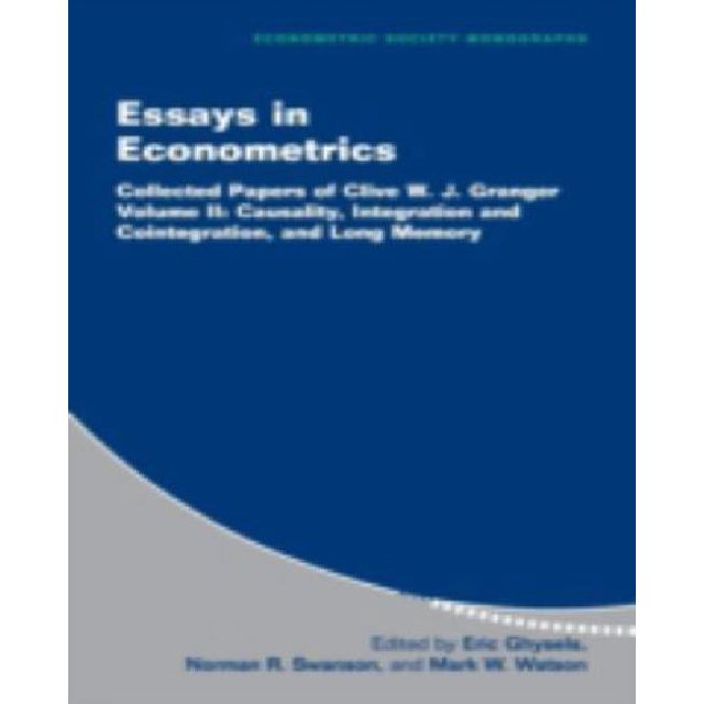 Essays in Econometrics Vol. II : Causality, Integration and Cointegration, and Long Memory