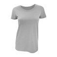thumbnail image 1 of Bella - Camiseta de manga corta Modelo Triblend para chica/mujer con cuello redondo (Gris  Jaspeado), 1 of 1
