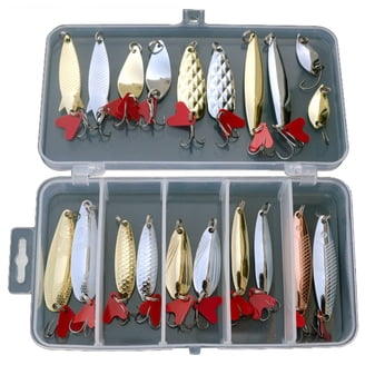 SHINETAO 5-Piece Micro Crankbait Fishing Lure Kit - Topwater Slow Sinking Lures For Bass & Trout