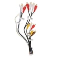 thumbnail image 2 of Arnés de cables audio para automóvil para el receptor estéreo compatible con -F900BT -F90BT, con salida de frontal / t, 2 of 7