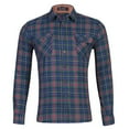 thumbnail image 3 of Gubotare Men's Shirt Men's Dress Shirt Long Sleeve Button Down Shirts for Men (Blue,S), 3 of 4