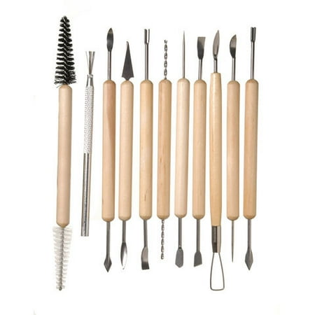 Clay Cleaning Tool Set - 11 pieces