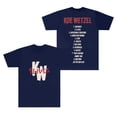 thumbnail image 3 of Koe Wetzel 9 Lives Tracklist T-Shirts Tour New Logo Merch Tee Women Men Fashion Short Sleeve Clothes, 3 of 4