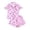 Z03 c-Pink, variant on Pajamas For Women Set Halloween Printed Collar Short Sleeve Shorts Sleepwear Loungewear Nightwear Nightclothes Homewear