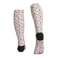 thumbnail image 2 of Bixox Canada Day Print Compression Socks,Compression Socks Women & Men Circulation for Medical,Running,Athletic, 2 of 7