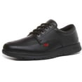 thumbnail image 6 of Kickers Kelland Lace Lo Youth 4 Eyelet Lace Up Shoes In Black Size 5, 6 of 6
