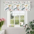 thumbnail image 3 of Valances for Windows Rod Pocket Short Curtain for Bathroom Living Room Bedroom 1 Panel 42x12in, 3 of 9