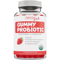 Healths Harmony Organic Probiotics for Kids, Digestive & Immune Support Supplement, 30 Gummies