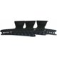 thumbnail image 3 of 12PCS Butterfly Hair Clips-Women Girls Salon Section Clips Hair Claw Clamps Hairpin Styling Accessories Hair Fringe Grip(Black), 3 of 5
