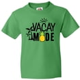 thumbnail image 3 of Inktastic Vacay Mode with Palm Trees Sun and Pineapple Youth T-Shirt, 3 of 5