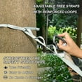 thumbnail image 4 of Wobogo Lynx and Dragon Painting Camping Hammocks 330 lb Capacity with Tree Straps and Hanging Pockets for Outside Hiking Beach Backpack Travel, 4 of 8