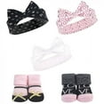 thumbnail image 2 of Hudson Baby Infant Girl 10Pc Headband and Socks Set, Love, 0-9 Months, 2 of 2