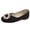 Black, variant on Women Pearl Rhinestone Slip On Flat Shoes, Breathable Casual Single Shoes, Low Top Platform Shoes (Blue, 9)