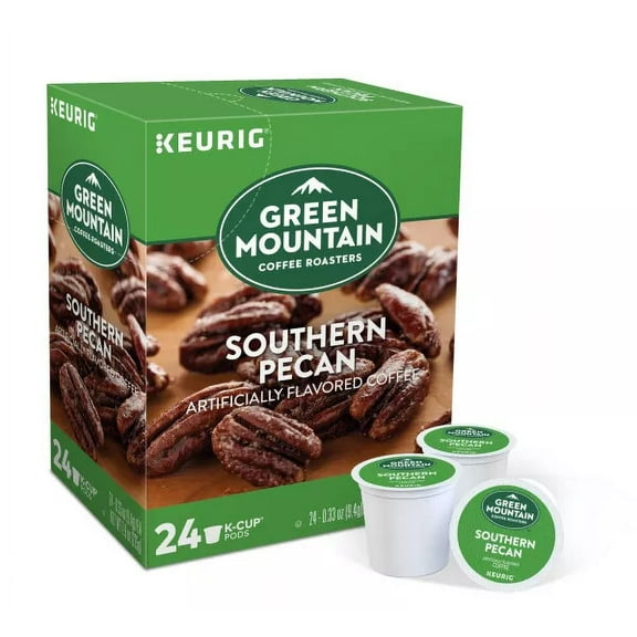 Green Mountain Coffee Southern Pecan, 72 K-Cup Pod, Light Roast