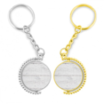 thumbnail image 1 of Fond en Bois Blanc texture Rugueuse Rotation Porte-Clés Accessoire couple Porte-Clés, 1 of 3