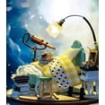 thumbnail image 5 of Hands Craft DIY Miniature Dollhouse Kit - Mysterious World Secluded Neighbor 3D Model Wooden House Building Kit with LED Lights Transparent Display Puzzle Adults and Teens Safe Non-Toxic Wood DS003, 5 of 7