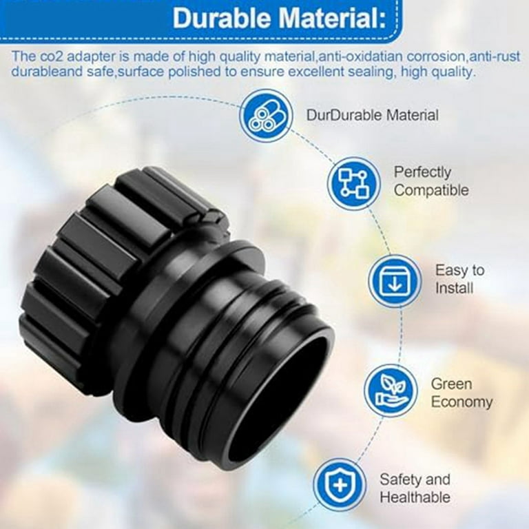 Soda Bottle Adapter For Terra Sodastream Glass Bottle Quick Connect Soda Bottle Attachment Refill Cap