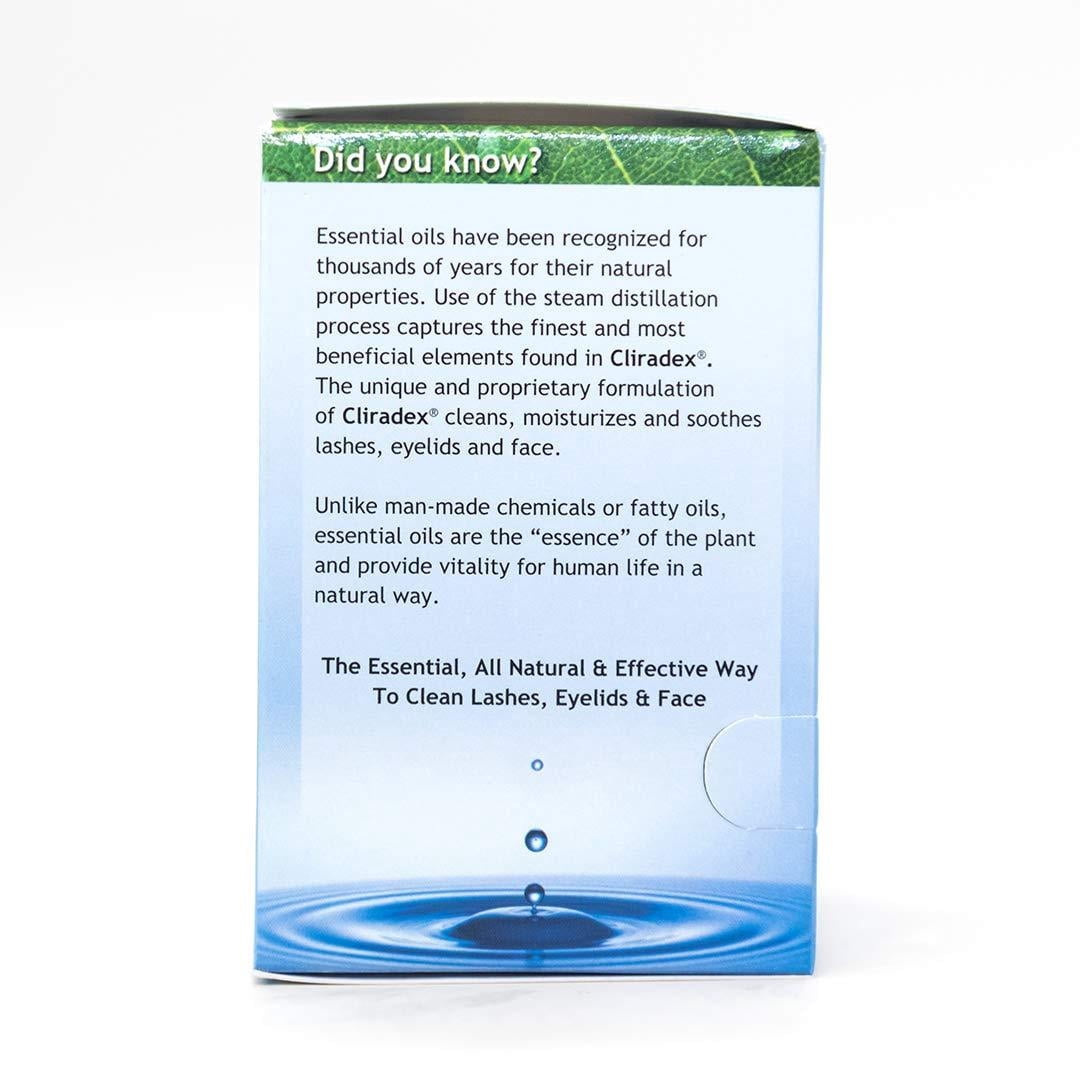 Cliradex Naturally Fresh Healthy Eyes Towelettes, 24 Count