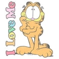 thumbnail image 2 of Mens Garfield I Love Me Cat Colors T Shirt, 2 of 5