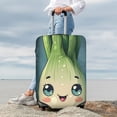 thumbnail image 7 of Hirioo Adorable Kawaii Fennel Character for Elasticity Suitcase Cover (No luggage Included) Durable Luggage Protector Fits 18-32 Inch Luggage-Small, 7 of 7