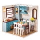 thumbnail image 4 of De Muebles En Miniatura De DIY Mini Dollhouse Mini Cocina Con Tapa Y Luces, Los Mejores Regalos De Cumpleaños Para Mujeres Y Niñas perfke Miniatura de casa de muñecas de bricolaje, 4 of 9