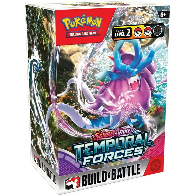 pokemon tcg temporal forces cards BOOSTER PACK Trading Card Game A rupture in time brings wild beasts and cyber visions to battle in the Scarlet and VioletTemporal Forces expansion! New Art for temporal forces,