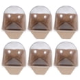 thumbnail image 1 of COOPHYA 10Pcs Potato Growing Containers with Central Hole Design Beige Paper Pulp for Home Gardening, 1 of 6
