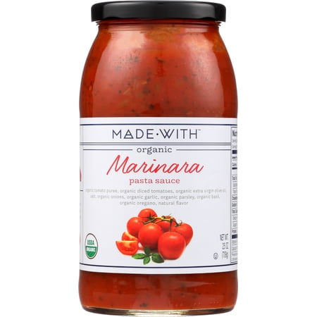 Pack of 12, Made With Organic Marinara Pasta Sauce, 25 oz